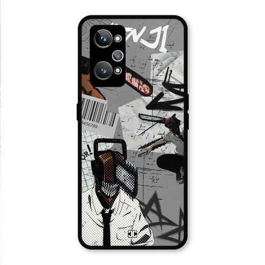 Denji Rage Realme GT 2 Mobile Back Cover - Anime PrintShield Case