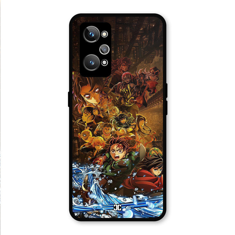 Demon Slayers Realme GT 2 Mobile Back Cover - Anime PrintShield Case