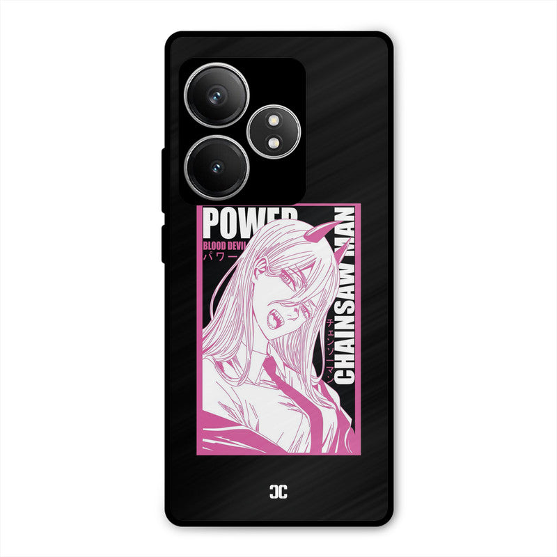 Blood Devil Power Realme GT 6T Mobile Back Cover - Anime PrintShield Case