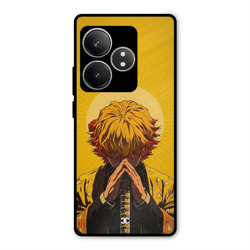 Calm Zenitsu Realme GT 6T Mobile Back Cover - Anime PrintShield Case