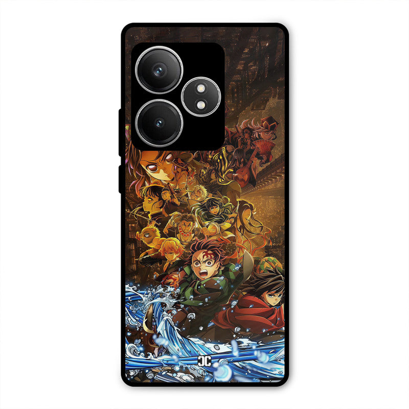 Demon Slayers Realme GT 6T Mobile Back Cover - Anime PrintShield Case