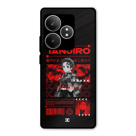 Tanjiro Kamado Realme GT 6T Mobile Back Cover - Anime PrintShield Case