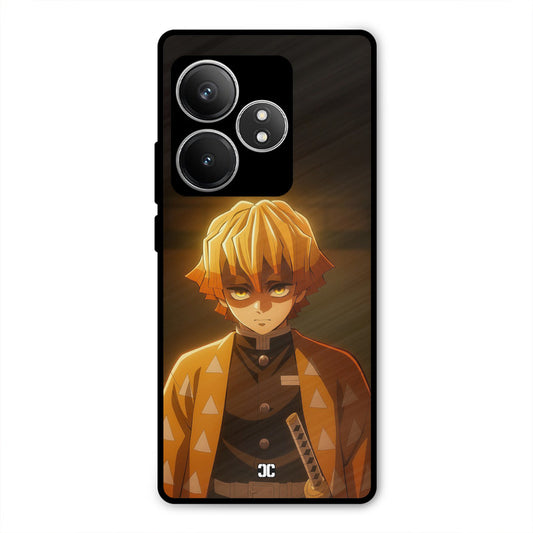 Thunderboy Zenitsu Realme GT 6T Mobile Back Cover - Anime PrintShield Case
