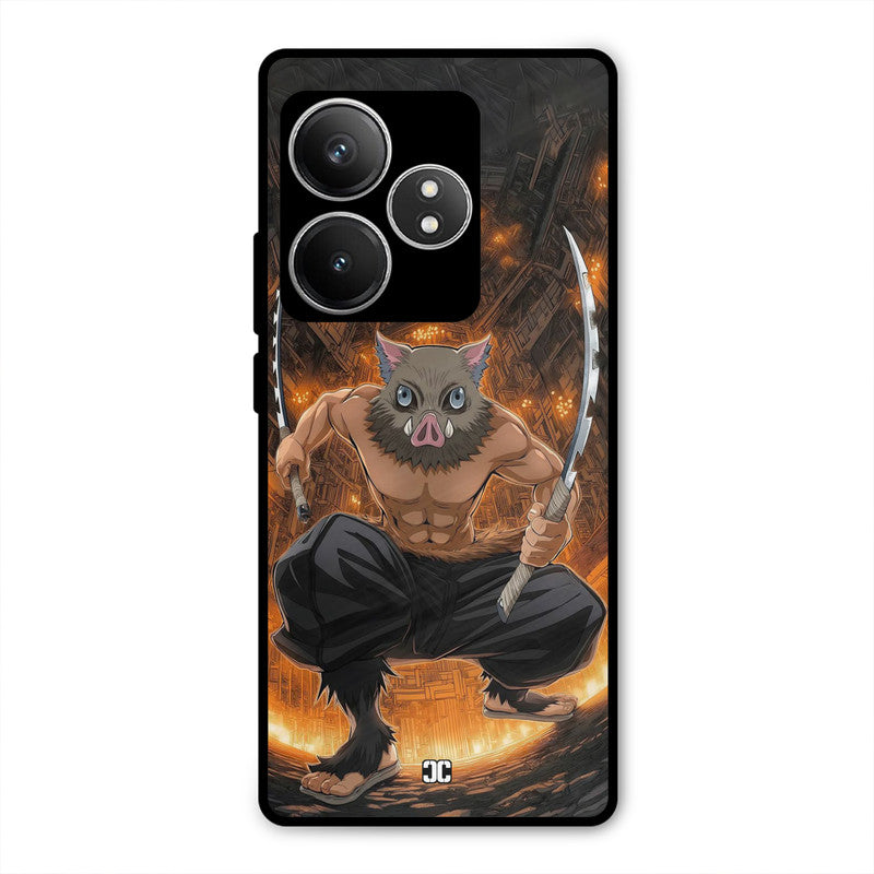 Inosuke Rage Realme GT 6T Mobile Back Cover - Anime PrintShield Case