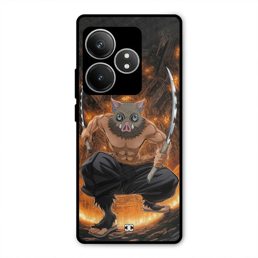 Inosuke Rage Realme GT 6T Mobile Back Cover - Anime PrintShield Case