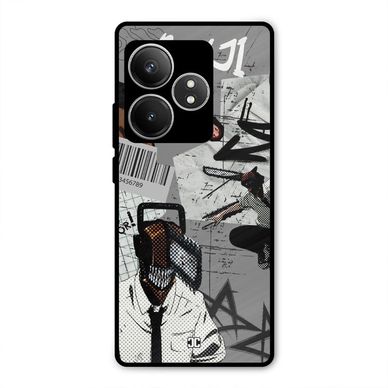Denji Rage Realme GT 6T Mobile Back Cover - Anime PrintShield Case