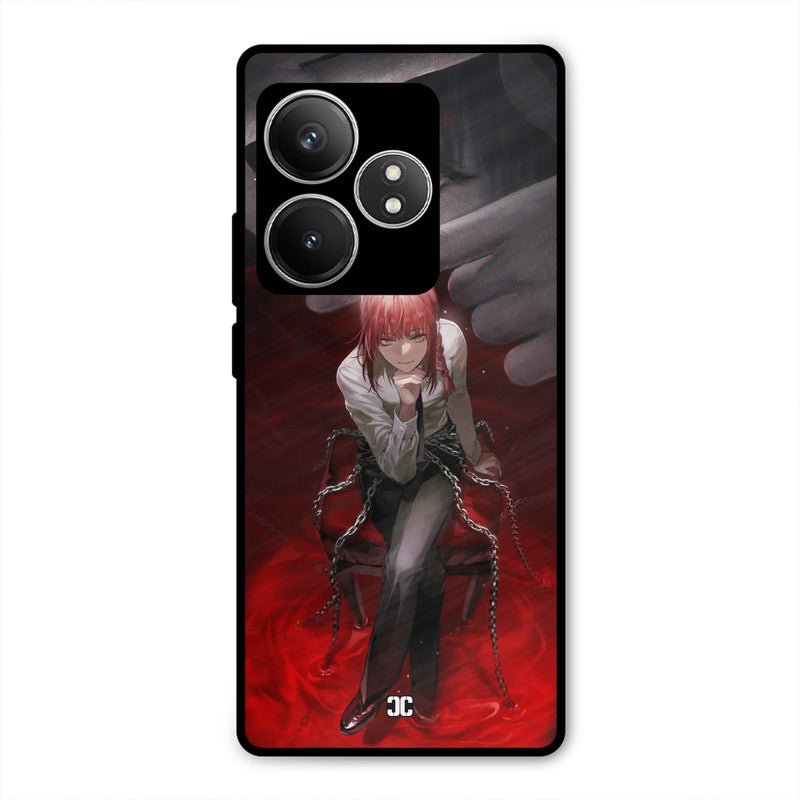 Makima Chains Realme GT 6T Mobile Back Cover - Anime PrintShield Case