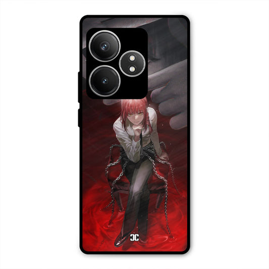 Makima Chains Realme GT 6T Mobile Back Cover - Anime PrintShield Case