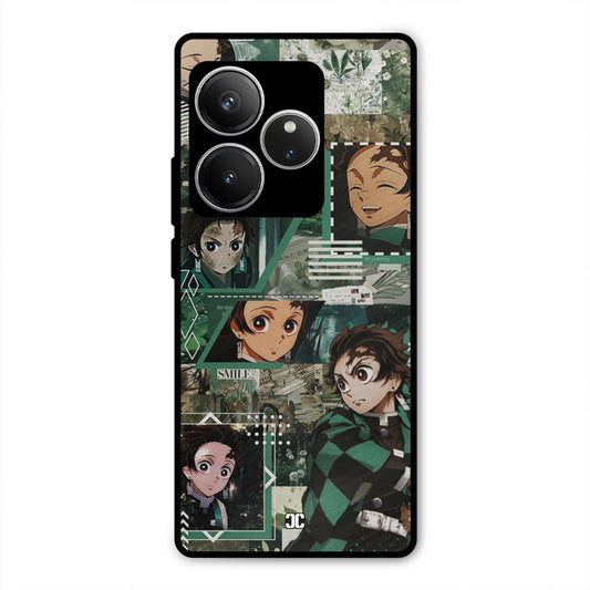 Tanjiro Thoughts Realme GT 6 Mobile Back Cover - Anime PrintShield Case