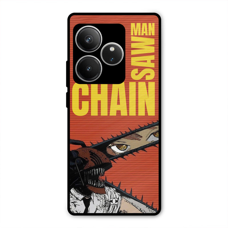 Raging Chainsaw Realme GT 6 Mobile Back Cover - Anime PrintShield Case