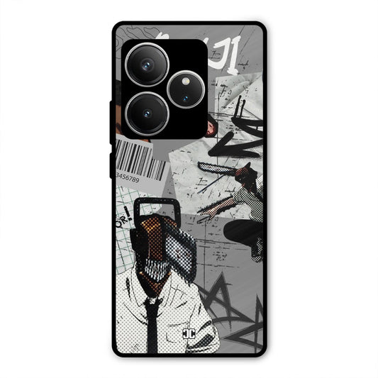 Denji Rage Realme GT 6 Mobile Back Cover - Anime PrintShield Case