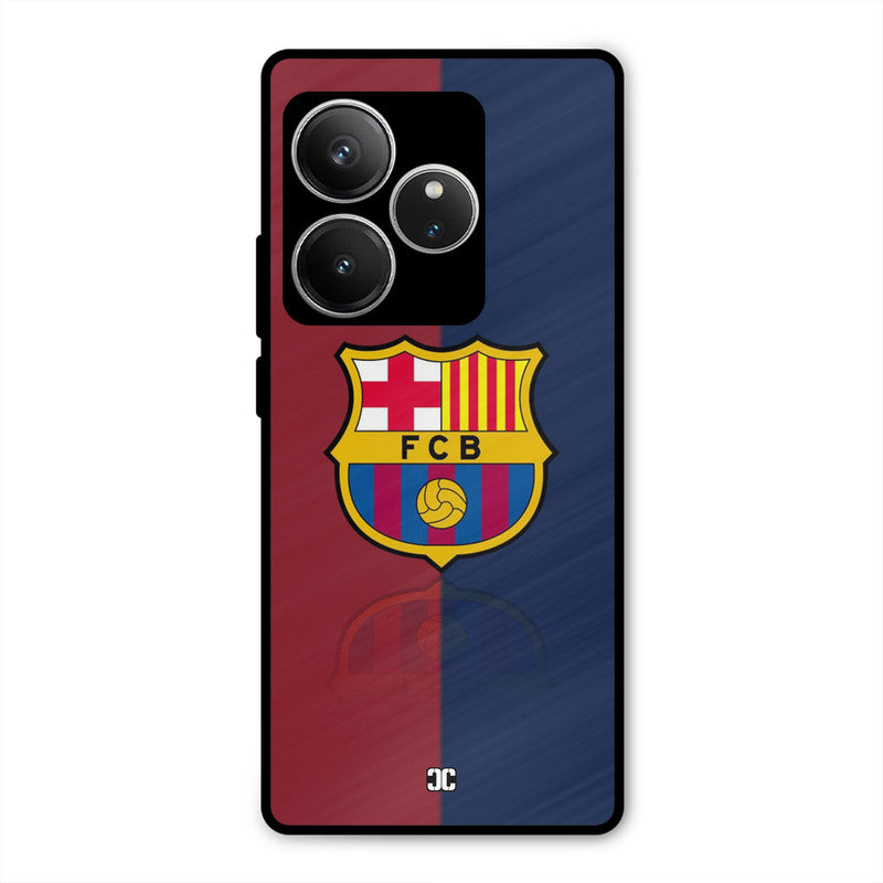 Barcelona Logo Realme GT 6 Mobile Back Cover - Sports PrintShield Case