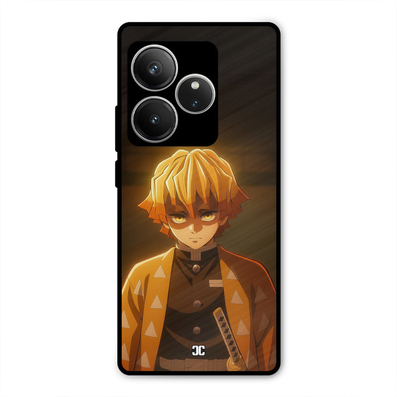 Thunderboy Zenitsu Realme GT 6 Mobile Back Cover - Anime PrintShield Case
