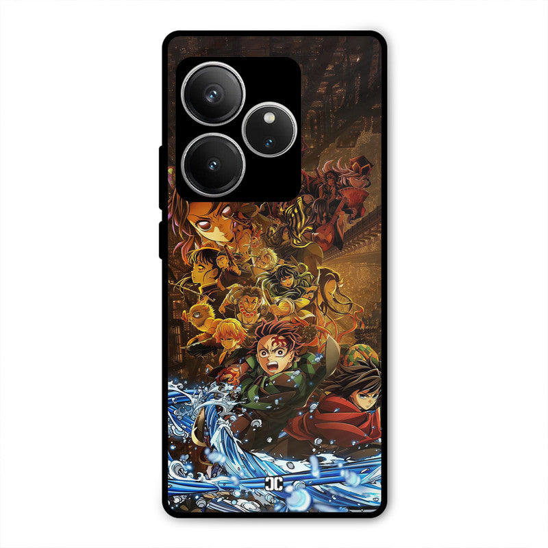 Demon Slayers Realme GT 6 Mobile Back Cover - Anime PrintShield Case