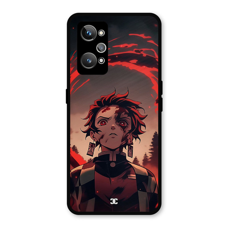 Raging Tanjiro Realme GT Neo 2 Mobile Back Cover - Anime PrintShield Case