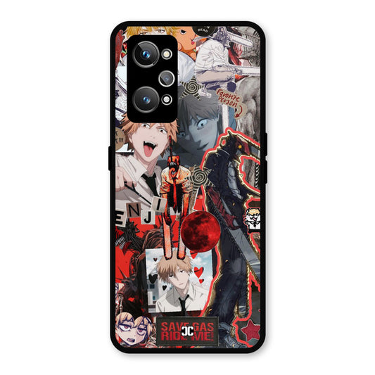 Denji Thoughts Realme GT Neo 2 Mobile Back Cover - Anime PrintShield Case