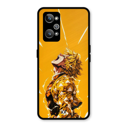 Shouting Zenitsu Realme GT Neo 2 Mobile Back Cover - Anime PrintShield Case