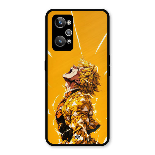 Shouting Zenitsu Realme GT Neo 3T Mobile Back Cover - Anime PrintShield Case