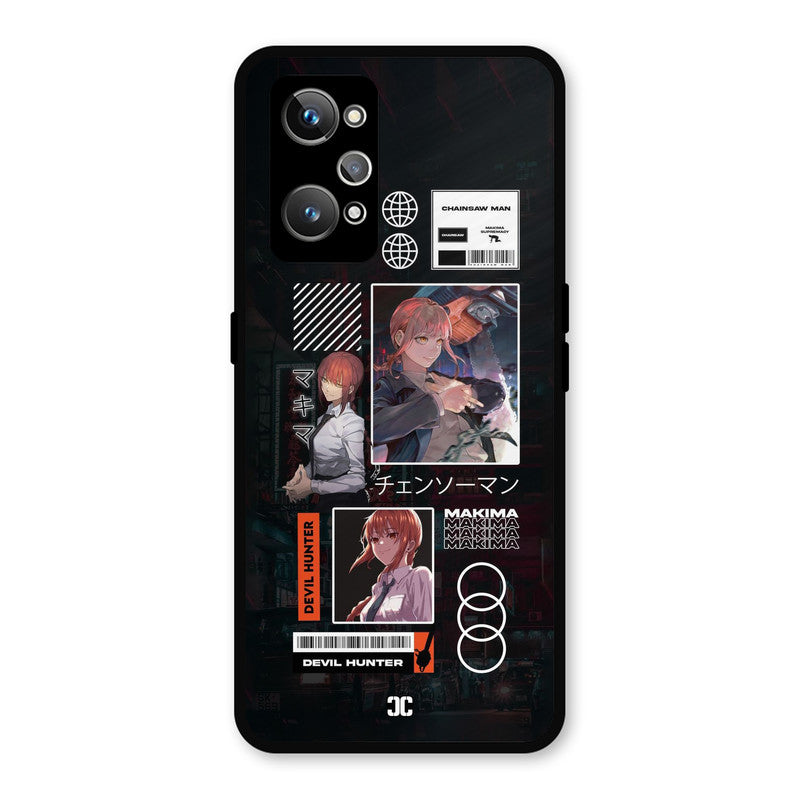 Devil Hunter Makima Realme GT Neo 3T Mobile Back Cover - Anime PrintShield Case
