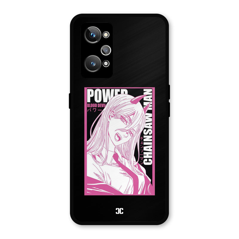 Blood Devil Power Realme GT Neo 3T Mobile Back Cover - Anime PrintShield Case