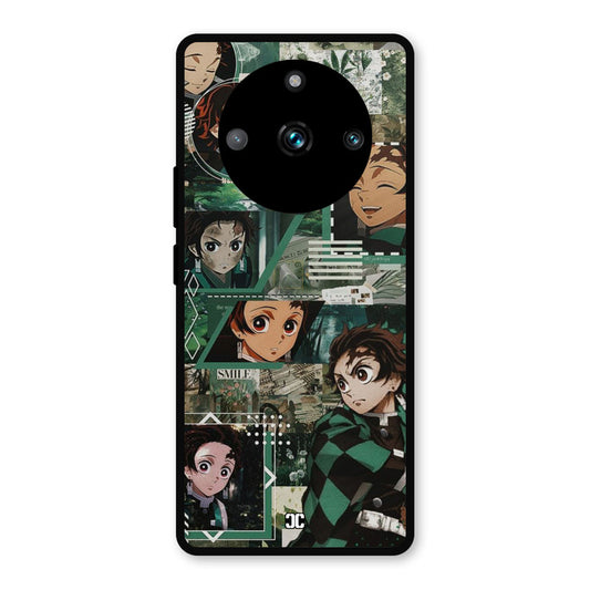 Tanjiro Thoughts Realme Narzo 60 Pro Mobile Back Cover - Anime PrintShield Case