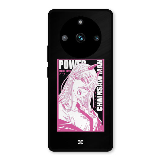 Blood Devil Power Realme Narzo 60 Pro Mobile Back Cover - Anime PrintShield Case