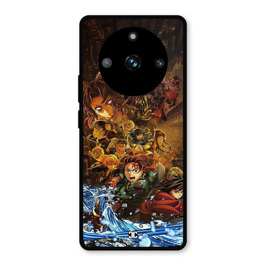 Demon Slayers Realme Narzo 60 Pro Mobile Back Cover - Anime PrintShield Case
