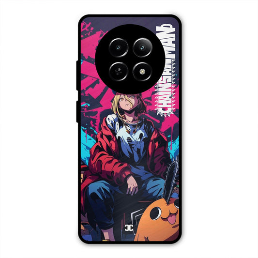 Puchita with Power Realme Narzo N65 Mobile Back Cover - Anime PrintShield Case