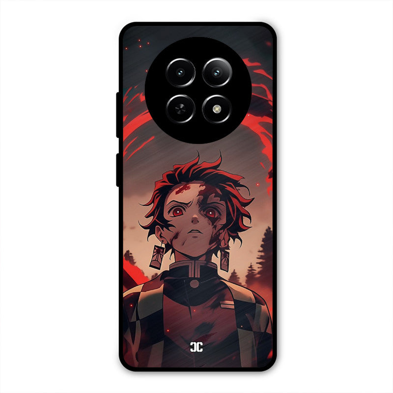Raging Tanjiro Realme Narzo N65 Mobile Back Cover - Anime PrintShield Case