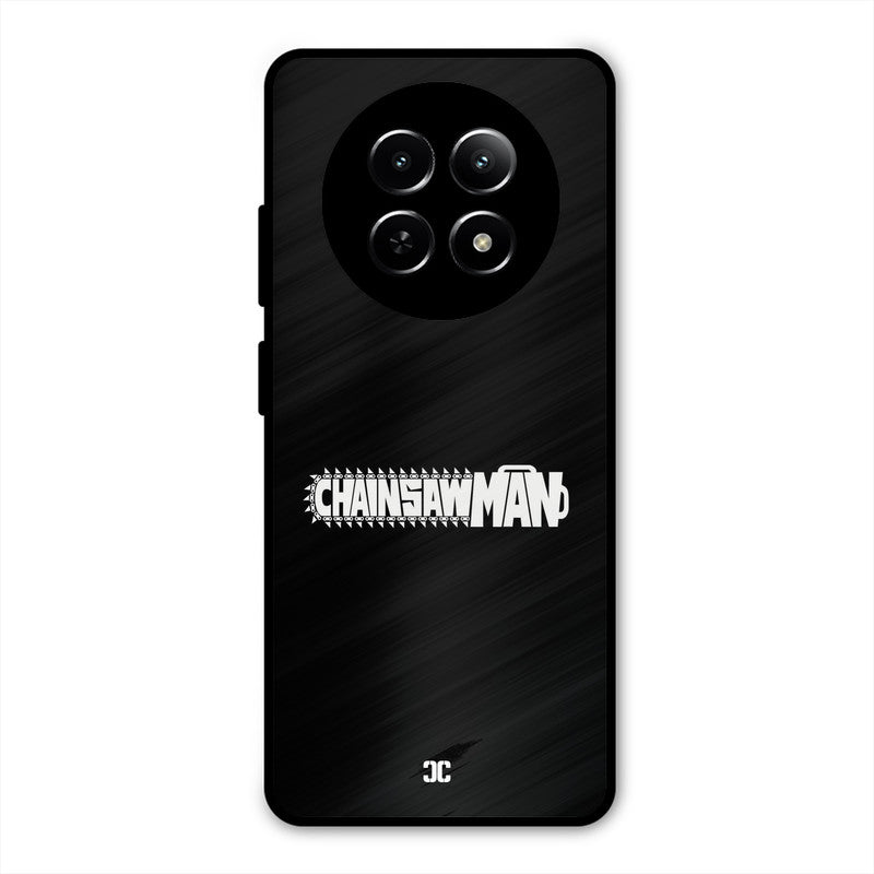 Chainsaw Logo Realme Narzo N65 Mobile Back Cover - Anime PrintShield Case
