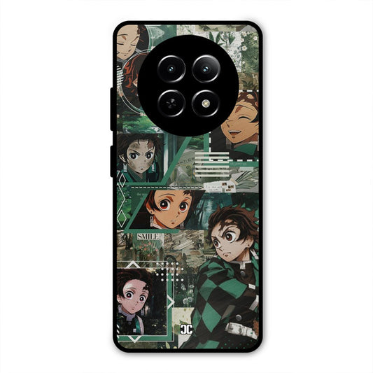 Tanjiro Thoughts Realme Narzo N65 Mobile Back Cover - Anime PrintShield Case