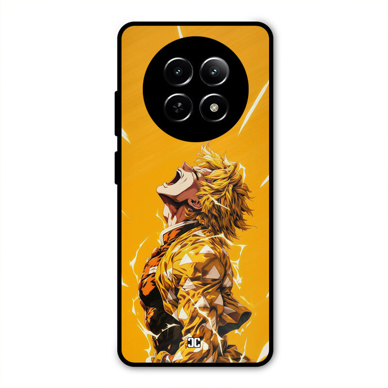 Shouting Zenitsu Realme Narzo N65 Mobile Back Cover - Anime PrintShield Case