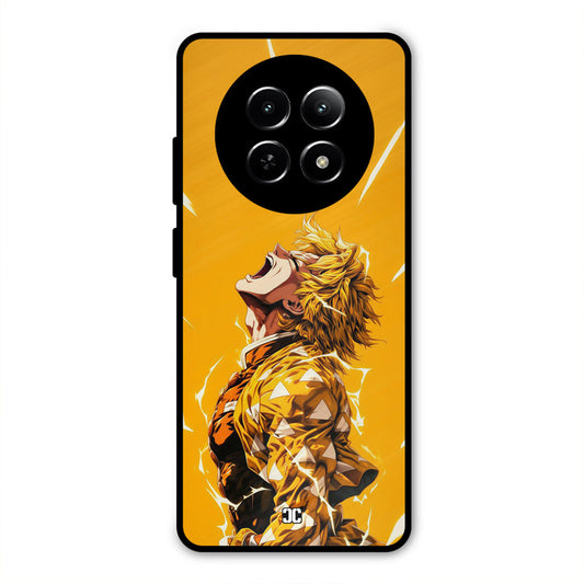 Shouting Zenitsu Realme Narzo N65 Mobile Back Cover - Anime PrintShield Case