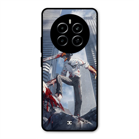 Denji Fighting Realme P1 5G Mobile Back Cover - Anime PrintShield Case