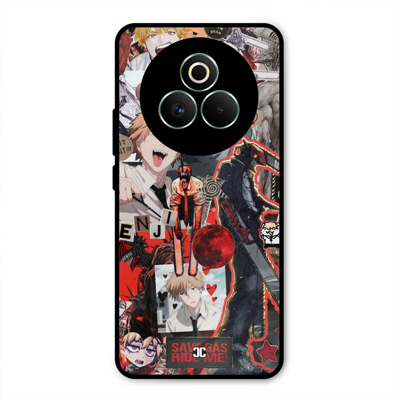 Denji Thoughts Realme P3 Pro 5G Mobile Back Cover - Anime PrintShield Case
