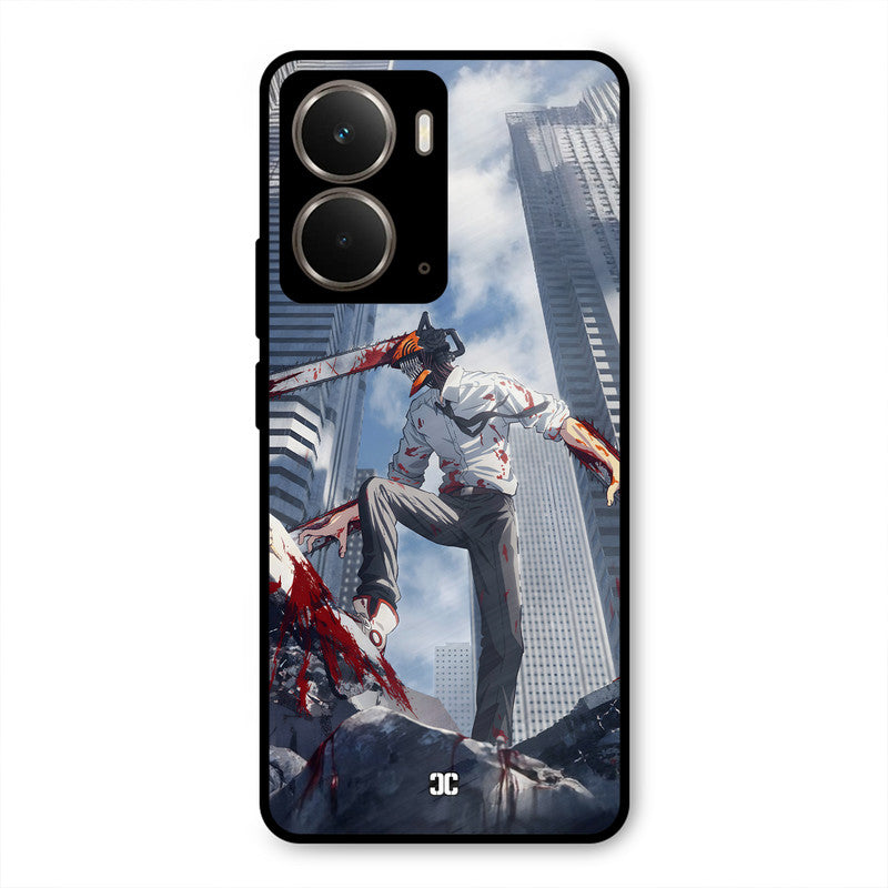 Denji Fighting Realme P3 Mobile Back Cover - Anime PrintShield Case