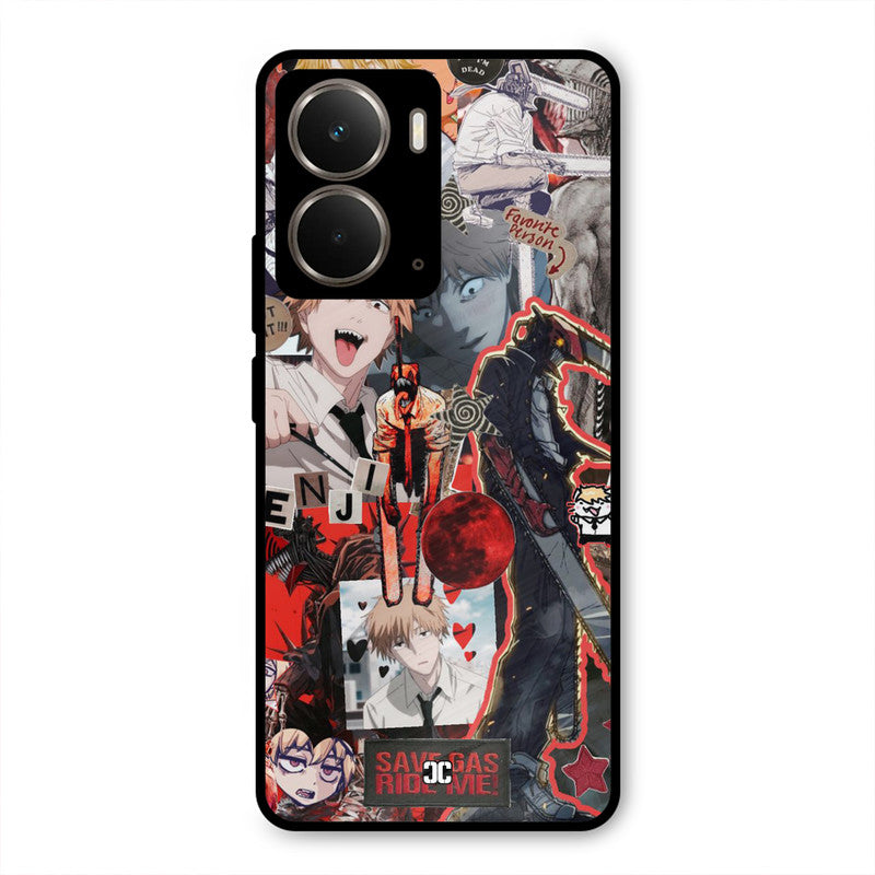 Denji Thoughts Realme P3 Mobile Back Cover - Anime PrintShield Case