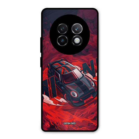 Red Black Cooper Realme 13 Plus Mobile Back Cover - Car&Bike PrintShield Case