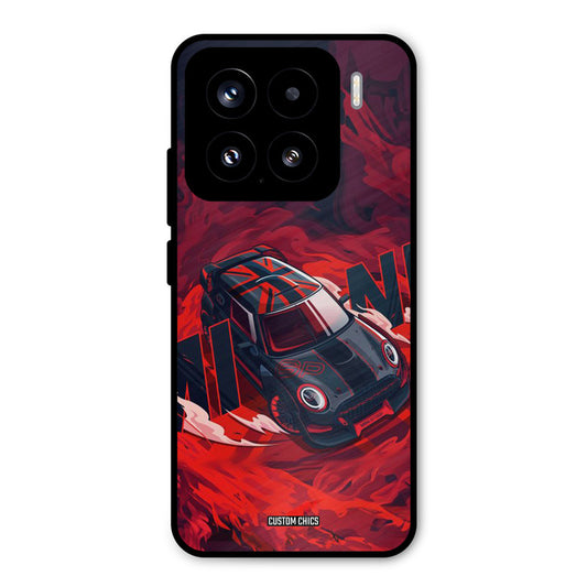 Red Black Cooper Xiaomi 15 5G Mobile Back Cover - Car&Bike PrintShield Case