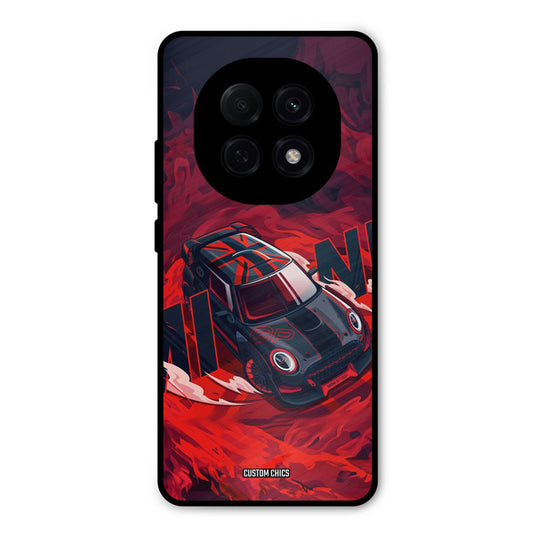Red Black Cooper Oppo F29 Pro Mobile Back Cover - Car&Bike PrintShield Case