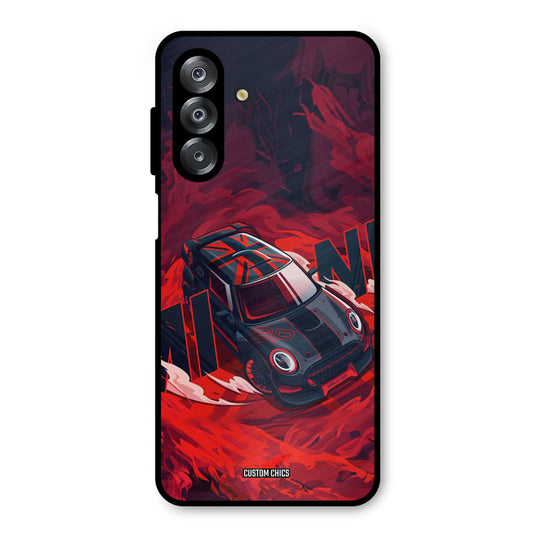Red Black Cooper Samsung Galaxy A26 Mobile Back Cover - Car&Bike PrintShield Case