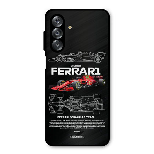 Red Formula Car Samsung Galaxy A26 Mobile Back Cover - Car&Bike PrintShield Case