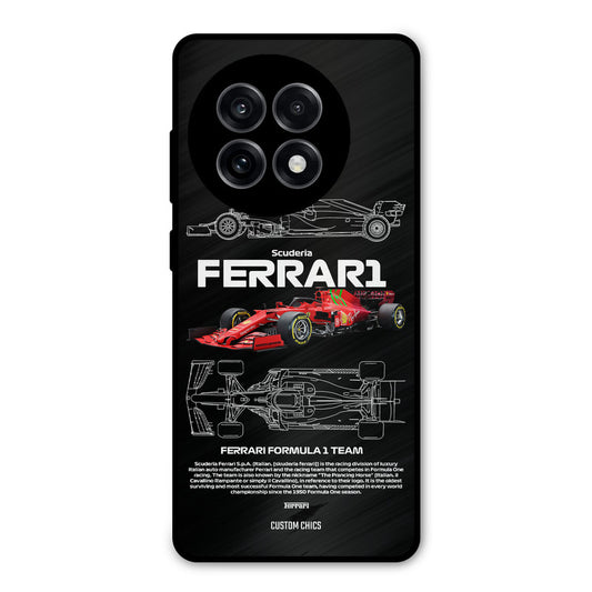 Red Formula Car OnePlus 13R Mobile Back Cover - Car&Bike PrintShield Case