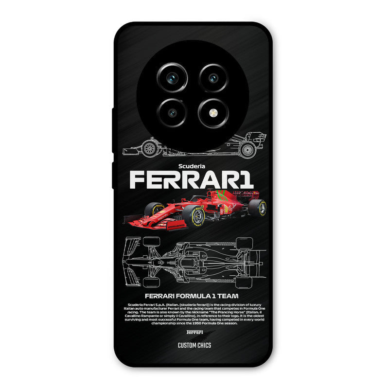 Red Formula Car Realme 14 Pro lite Mobile Back Cover - Car&Bike PrintShield Case