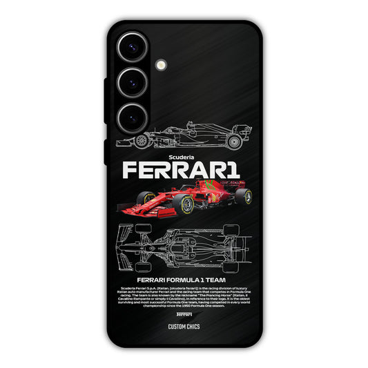 Red Formula Car Samsung Galaxy S24 Plus Mobile Back Cover - Car&Bike PrintShield Case