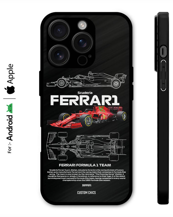 Red Formula Car Case – Premium PrintShield Mobile Cover