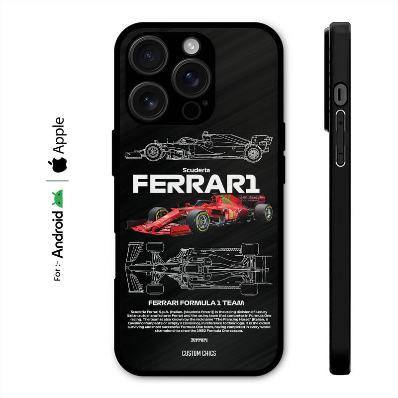 Red Formula Car Case – Premium PrintShield Mobile Cover