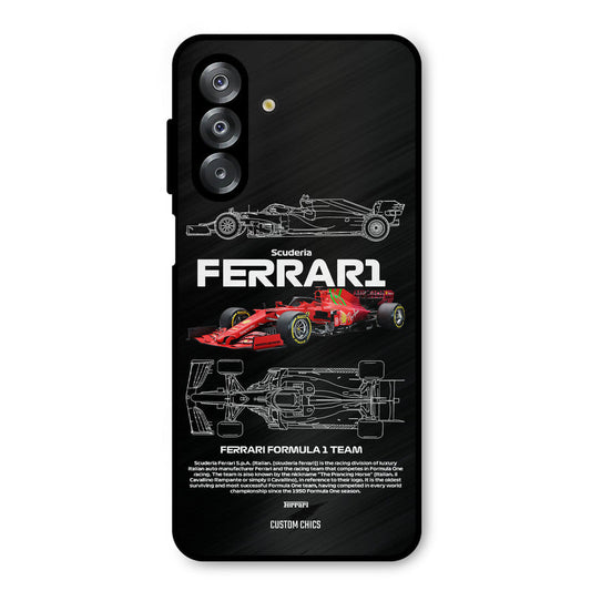 Red Formula Car Samsung Galaxy A17 Mobile Back Cover - Car&Bike PrintShield Case