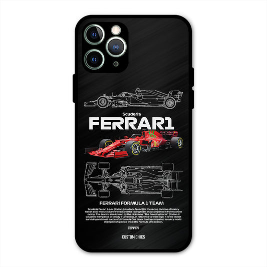 Red Formula Car iPhone 11 Pro Max Mobile Back Cover - Car&Bike PrintShield Case