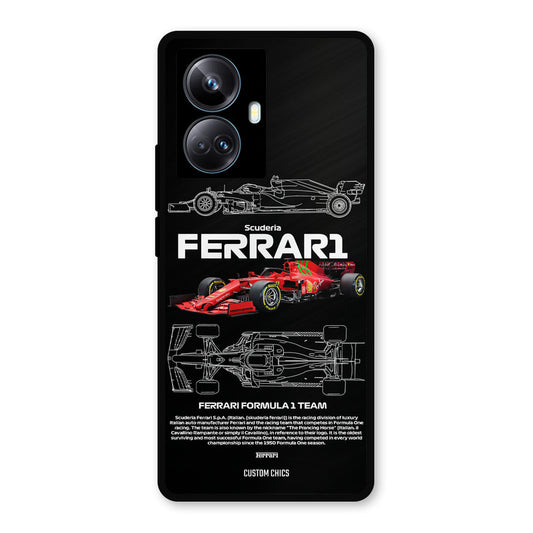 Red Formula Car Realme 10 Pro Plus Mobile Back Cover - Car&Bike PrintShield Case